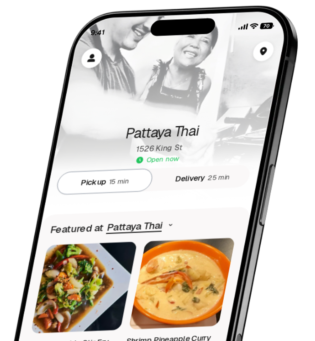 Pattaya Thai app preview