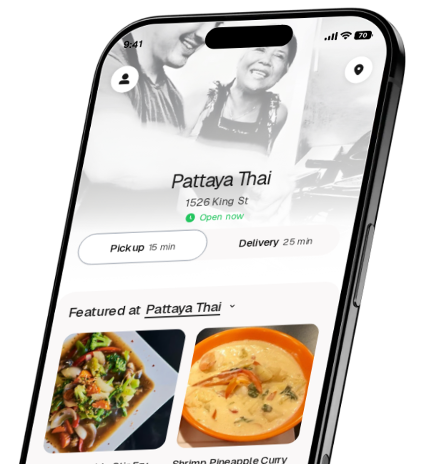 Pattaya Thai app preview