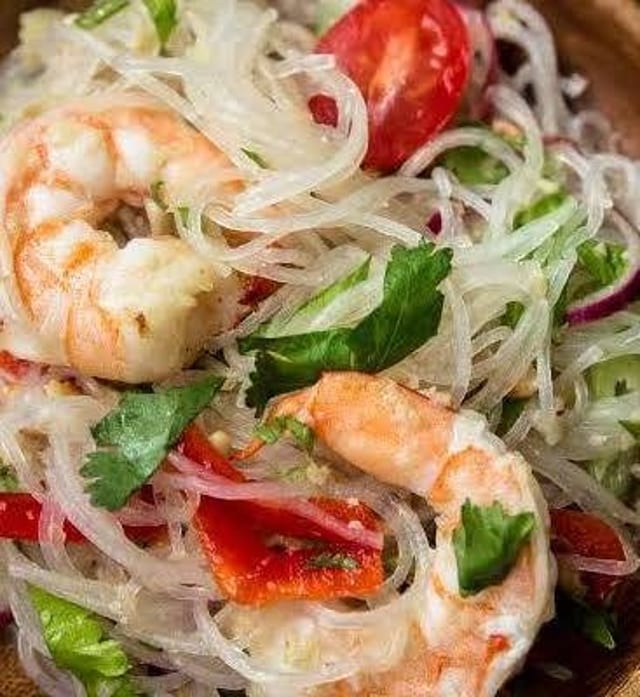 Yum Woon Sen Salad (Bean Thread Noodles).