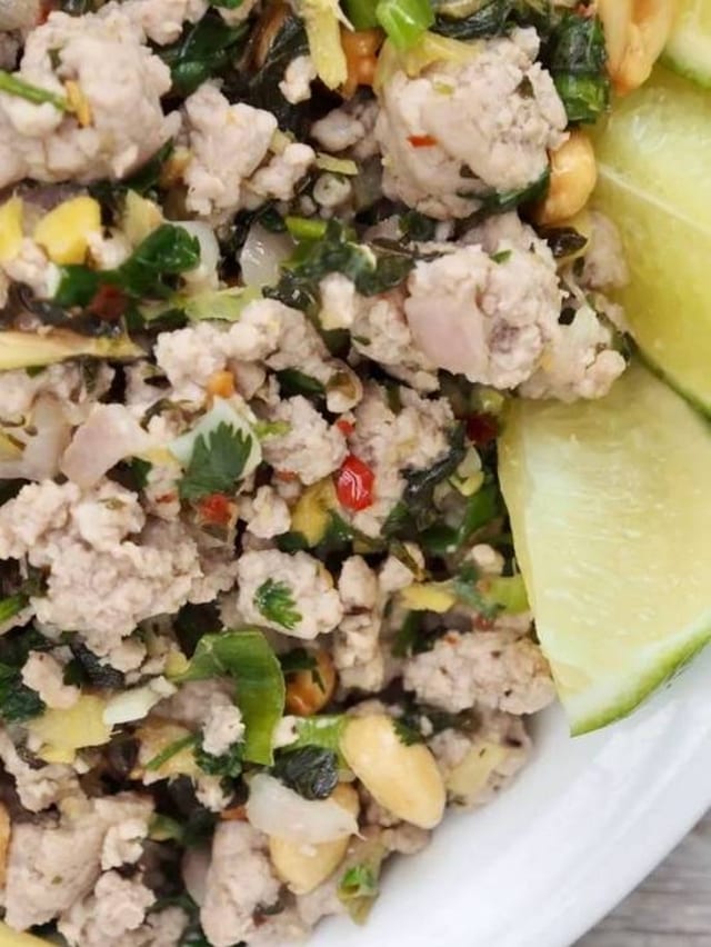 Nam Sod Salad.